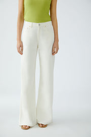 Oui Wide Leg Jeans Champagne