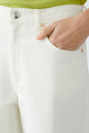 Oui Wide Leg Jeans Champagne