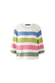 Oui Knit Striped Jumper