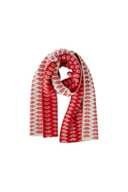 Oui Knit Scarf Lip Motif