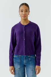Oui Ilaya Knit Cardi Ultra Violet