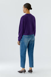 Oui Ilaya Knit Cardi Ultra Violet