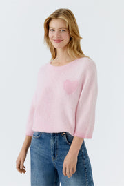 Oui Knit Sweater Pink