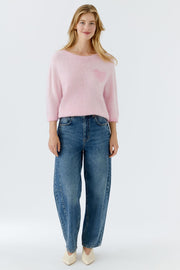 Oui Knit Sweater Pink