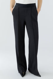 Oui Lacy Trousers Black