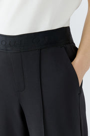 Oui Lacy Trousers Black