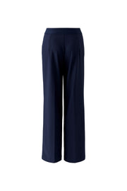 Oui Lacy Trousers Navy