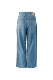 Oui Jeans Barrel Blue Denim
