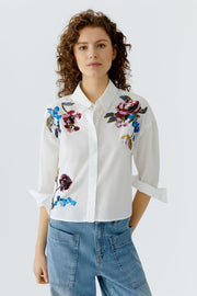 Oui Blouse Optic White