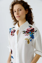 Oui Blouse Optic White