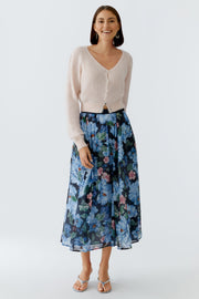 Oui Knit Cardigan Peach Whip