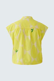 Oui Blouse With Lemon Print