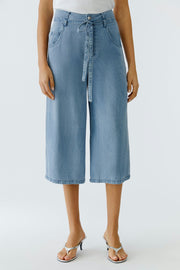 Oui Denim Blue Pants
