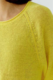 Oui Knit Jumper Lemon Zest