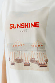 Oui T-Shirt With Print Off-white