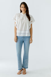 Oui Blouse Optic White