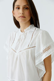 Oui Blouse Optic White