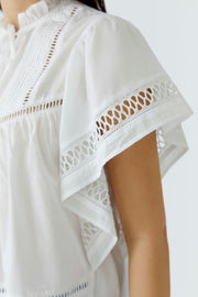 Oui Blouse Optic White