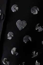 Oui Knit Cardigan Black