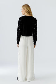 Oui Knit Cardigan Black