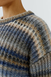 Oui Knit Striped Sweater