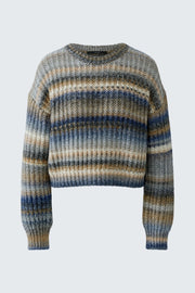 Oui Knit Striped Sweater