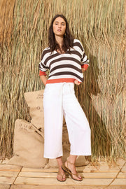 Oui Pants Optic White