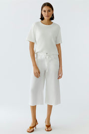 Oui Pants Optic White