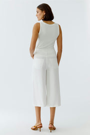 Oui Pants Optic White