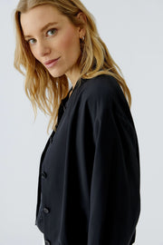Oui Bomber Jacket Black