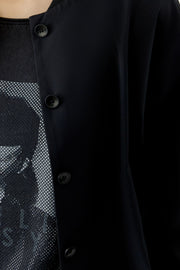 Oui Bomber Jacket Black