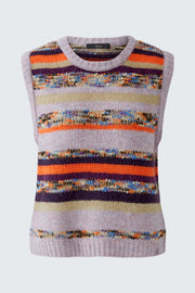 Oui Knit Striped Vest