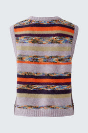 Oui Knit Striped Vest