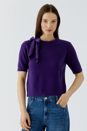 Oui Knit Jumper Ultra Violet