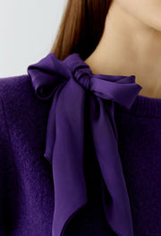 Oui Knit Jumper Ultra Violet