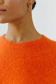 Oui Knit Jumper Orangeade