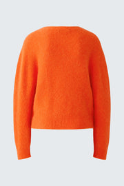 Oui Knit Jumper Orangeade
