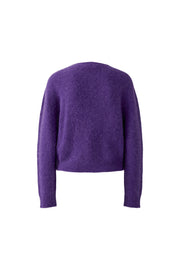 Oui Knit Jumper Ultra Violet
