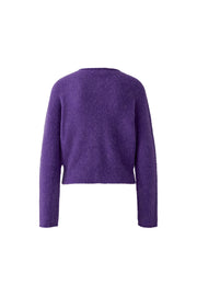 Oui Knit Cardigan Ultra Violet