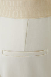 Oui Trousers Whitecap Grey