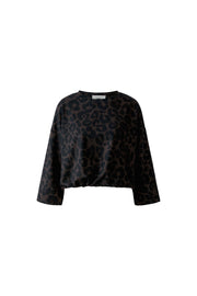 Oui Sweatshirt Leo Print