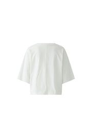 Oui T-Shirt With Lettering Off-white