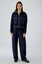 Oui Scuba Denim Jacket