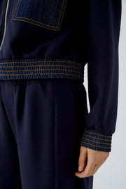 Oui Scuba Denim Jacket