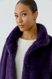 Oui Faux Fur Jacket Mysterioso
