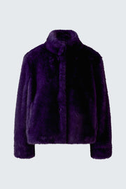 Oui Faux Fur Jacket Mysterioso