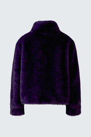 Oui Faux Fur Jacket Mysterioso