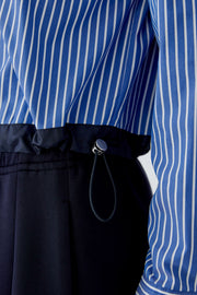 Oui Striped Blouse Blue/White