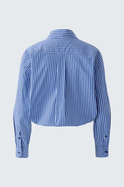 Oui Striped Blouse Blue/White