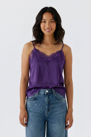 Oui Satin Camisole Ultra Violet